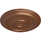 Ekena Millwork Traditional Ceiling Medallion (Fits Canopies up to 2 3/4"), Hnd-Painted Polished Copper, 12"OD x 1"P CM12TRPOS - alternate 4